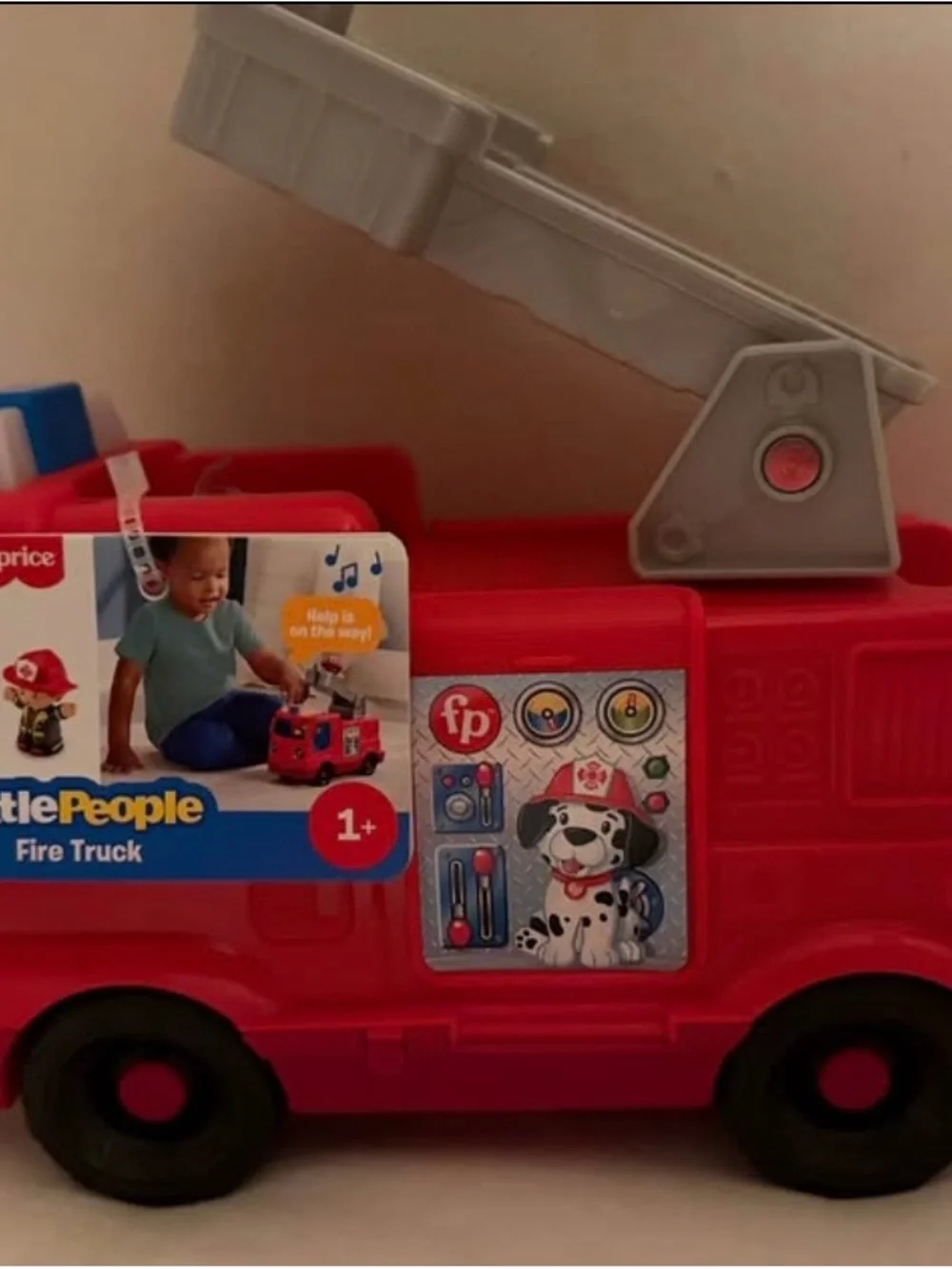 Little tikes  Kids Fire Truck Toy with Figurine